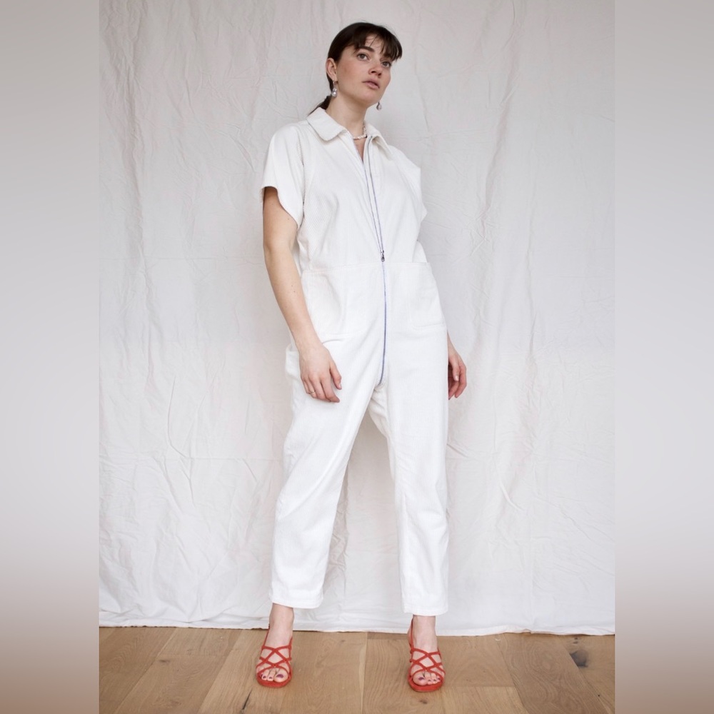 Rachel Comey Barrie Jumpsuit Size 8 Off White